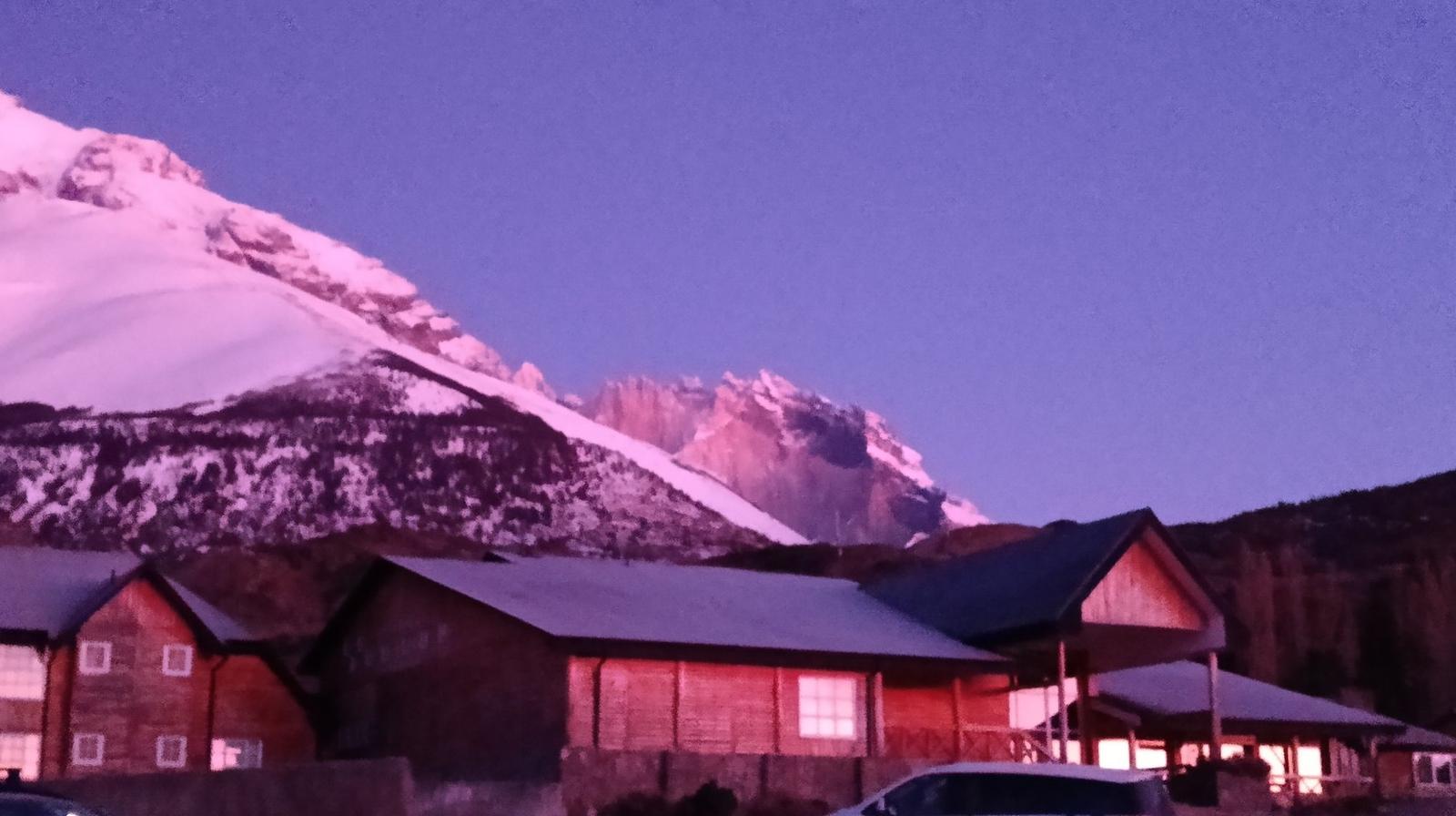 Vista del comienzo de la caminata