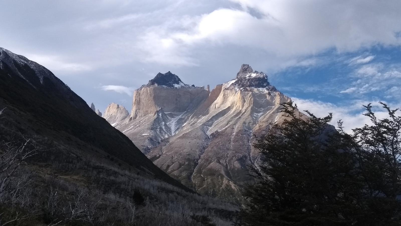 Vista de los Cuernos del Paine
