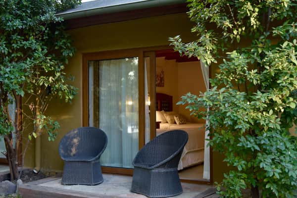 terraza habitación doble estándar