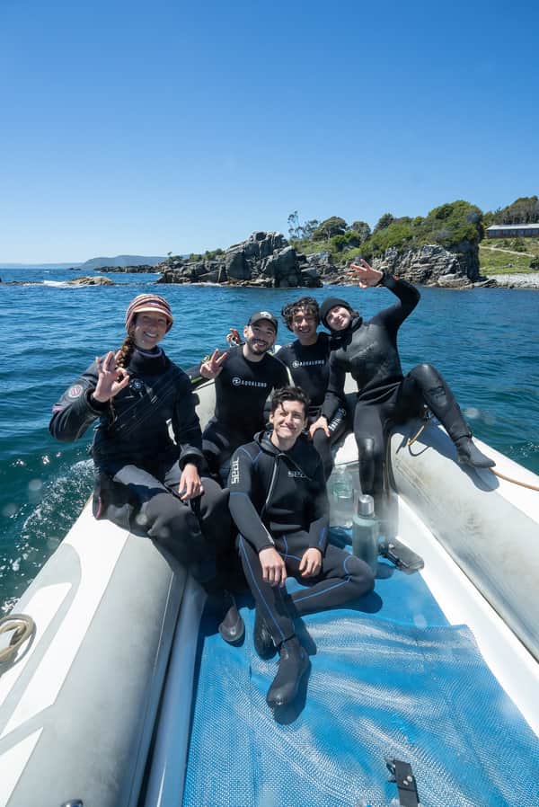 Iniciación al buceo recreativo en Caleta Huiro 2