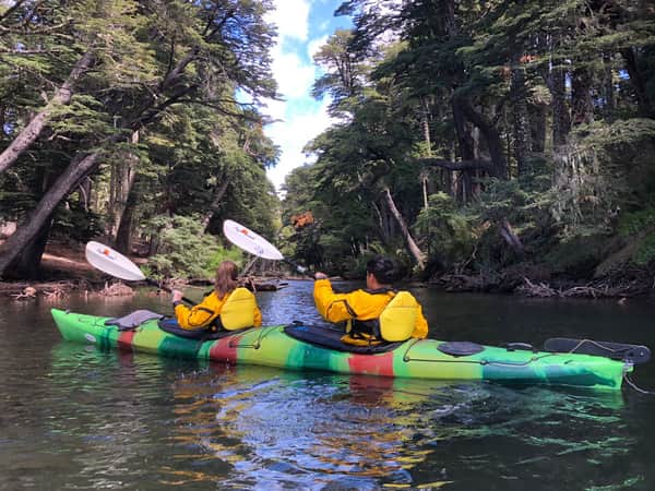 Kayak en Lago Icalma 13