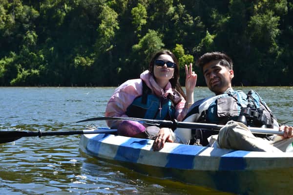 Observación de aves y flora en kayak río Cutipay 2