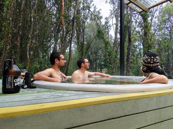 Trekking, tinaja y cerveza en bosque Valdiviano 7