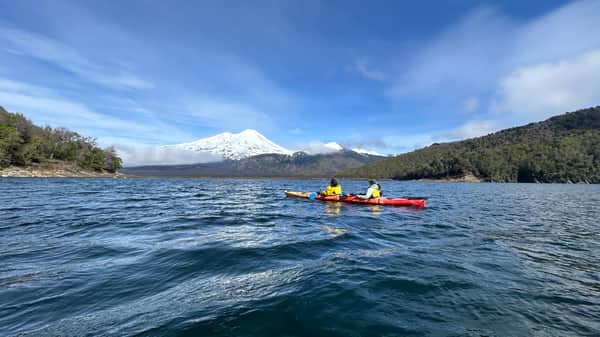 Kayak en Laguna Verde (Parque Conguillio) 13