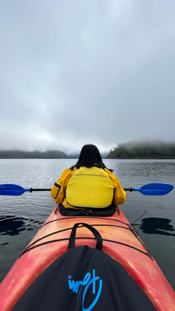 Kayak en Laguna Verde (Parque Conguillio) 12
