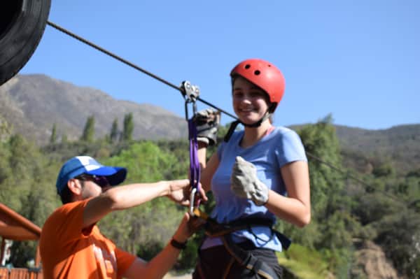 Canopy / Tirolesa 350 mts largo - Cajón del Maipo 3