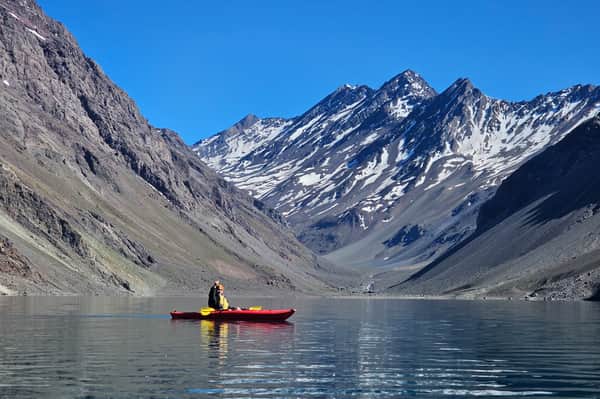 Kayak Laguna del Inca