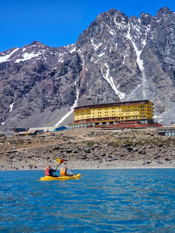 Kayak Laguna del Inca 6