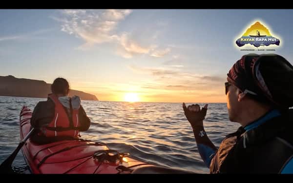 Amanecer en kayak en el ombligo del mundo 6