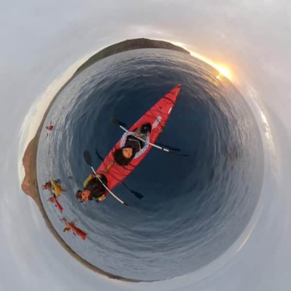 Amanecer en kayak en el ombligo del mundo 7