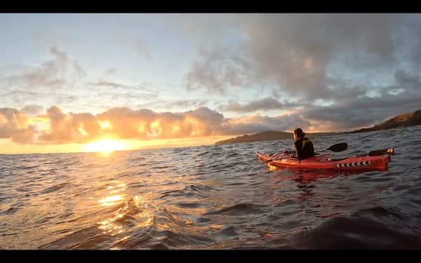 Amanecer en kayak en el ombligo del mundo 2