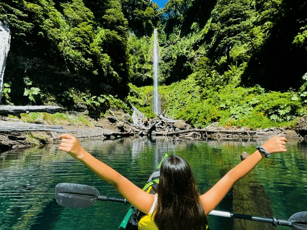 Kayak en Lago Conguillio 1