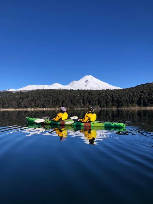 Kayak en Lago Conguillio 9