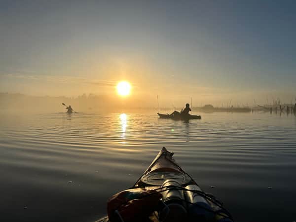 Kayaking al amanecer  7